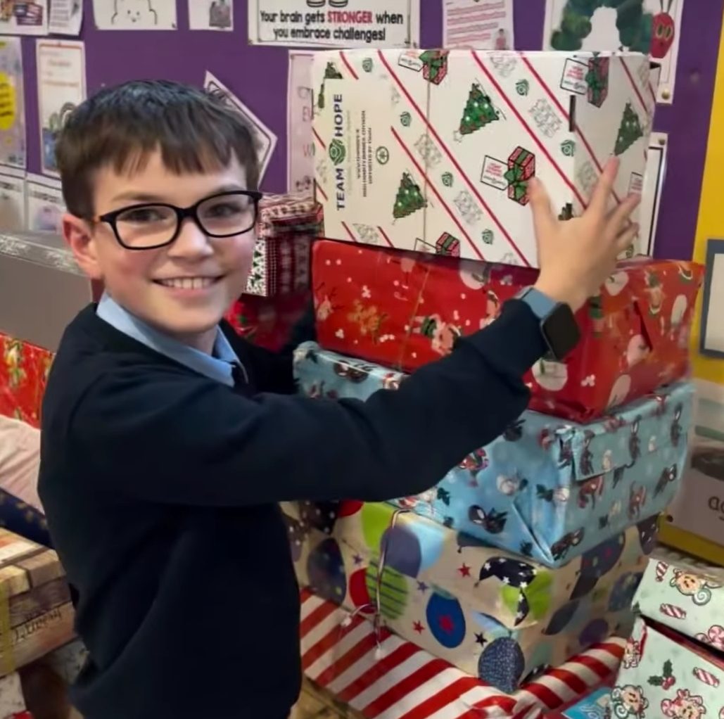 Christmas Shoebox appeal Photo