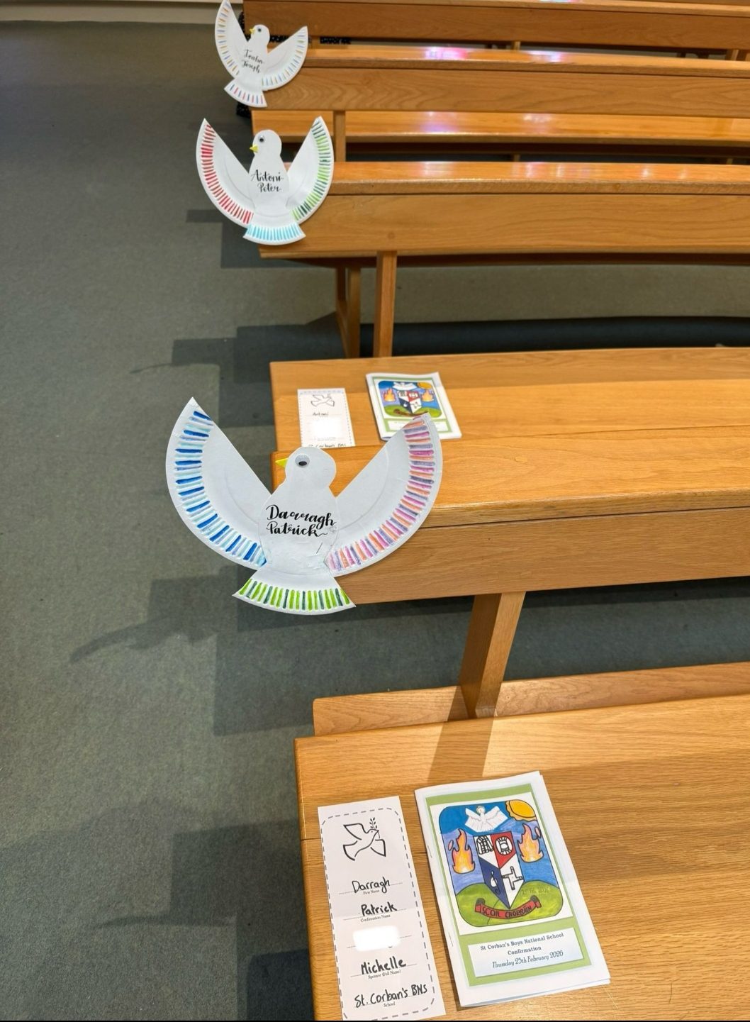 Dove art Confirmation 3