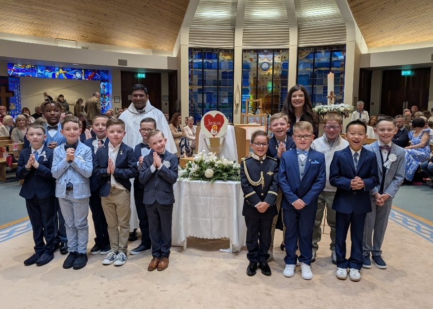Communion Photo Ms Ryan