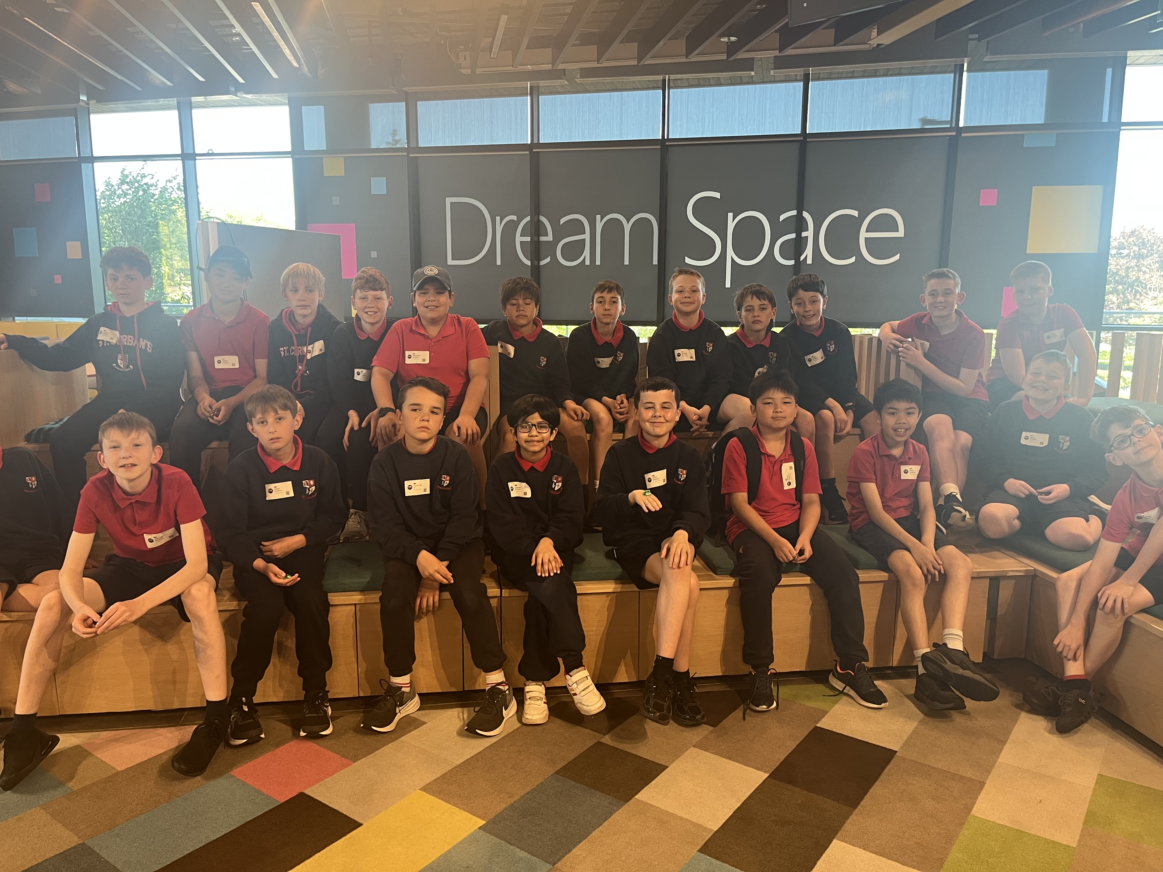 Dream space microsoft Ireland group pic for website