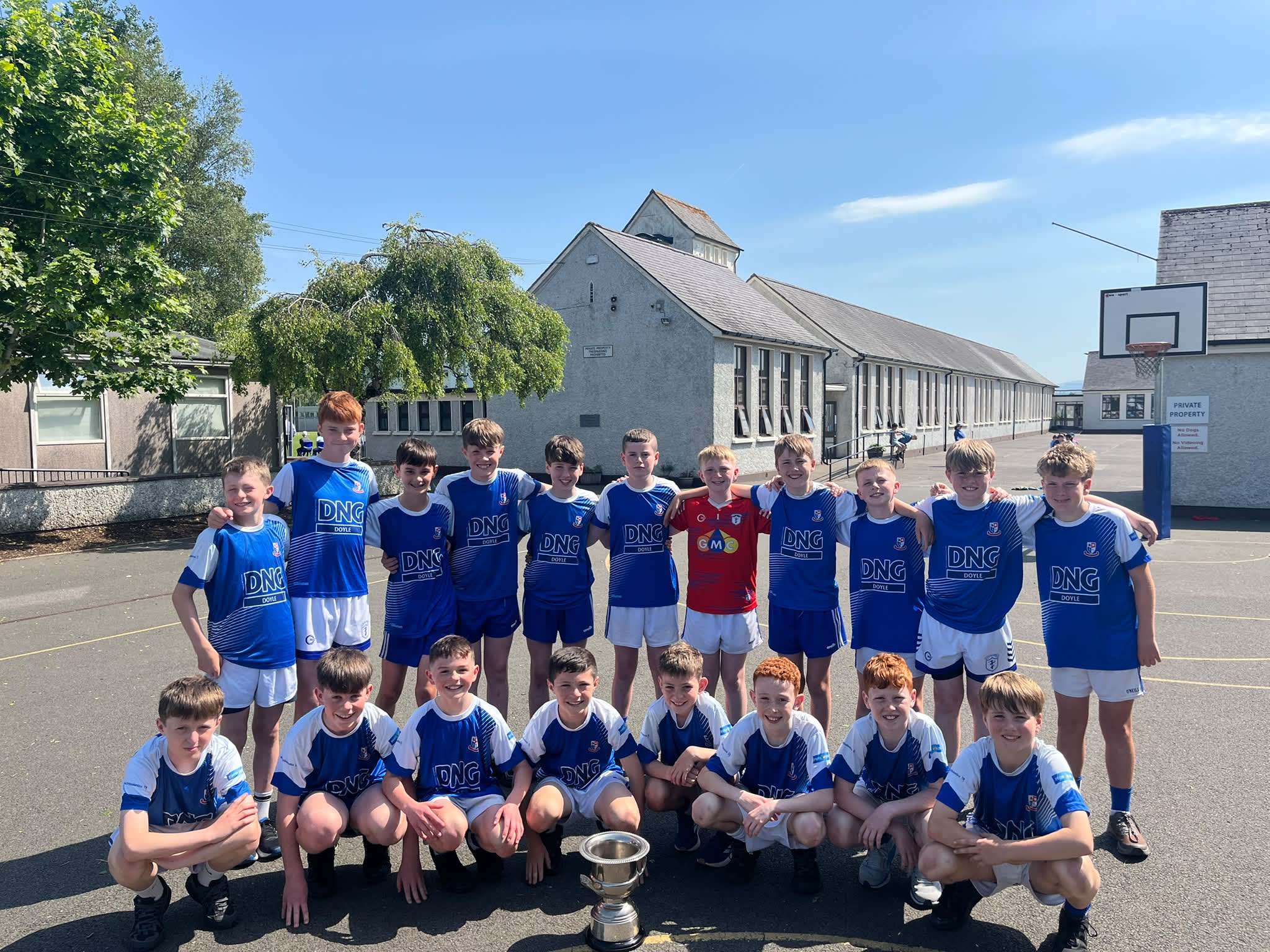 Gaelic Football team for website