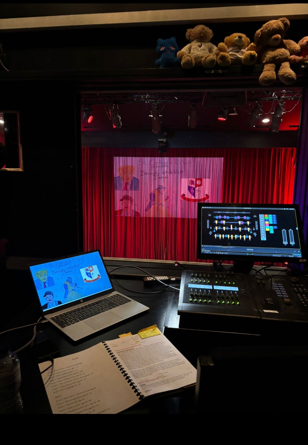 feature photo for beauty and the beast school show website